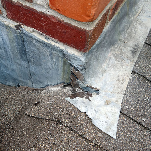 Chimney flashing repair in Sunapee NH