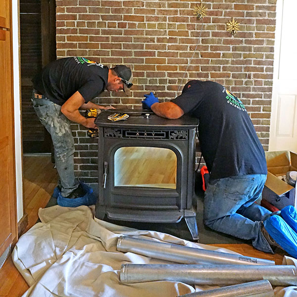 wood-stove repair in Amherst, NH 