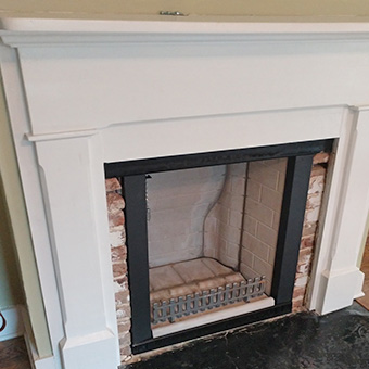 Entire fireplace example image